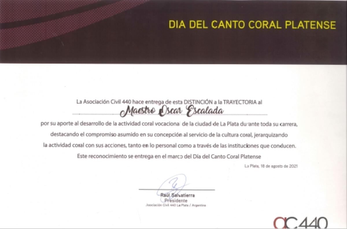 Día del Canto Coral Platense